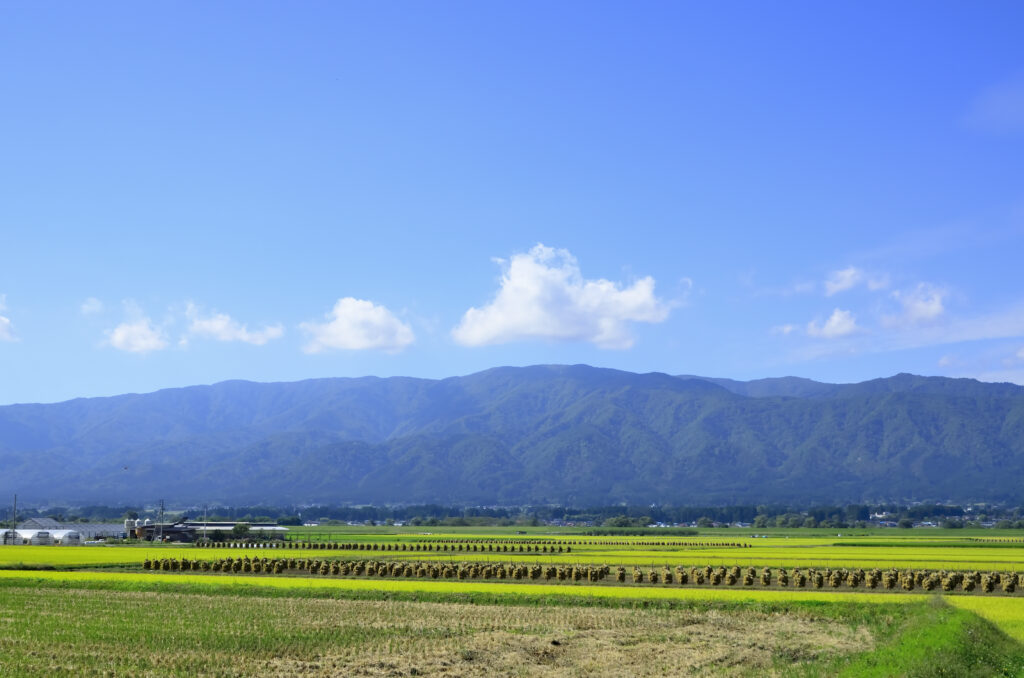 日本の田舎の風景